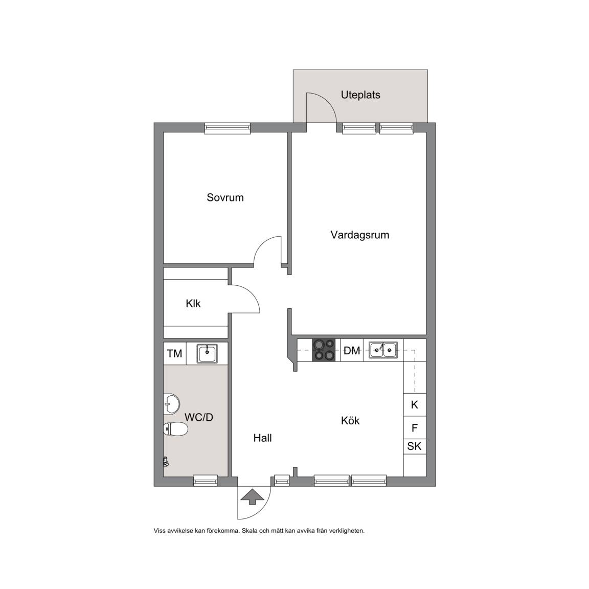 2 rum Lägenhet på Lilla Nygatan 9 C Centrala Boden Bodens kommun - bild 23