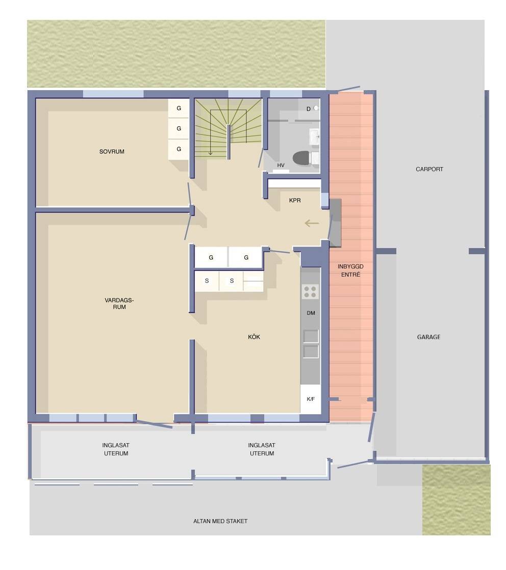 7 rum Villa på Eksätravägen 138 Bredäng Stockholms kommun - bild 36