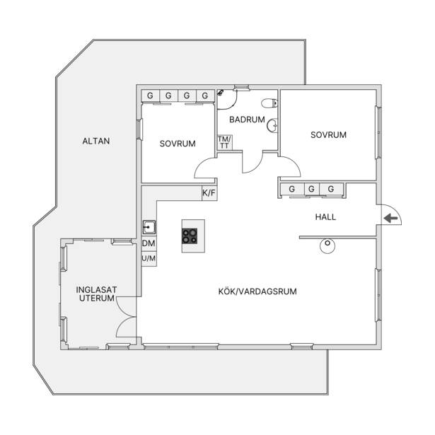 4 rum Villa på Ölanda 285 Ölanda Ale kommun - bild 25