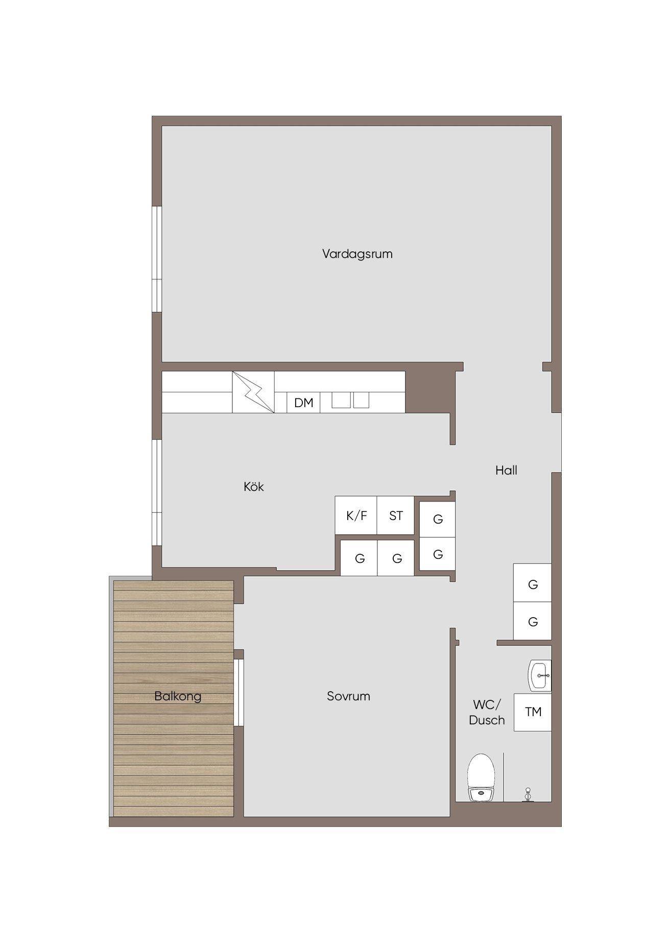 2 rum Lägenhet på Bangatan 23A Västerås Västerås kommun - bild 19