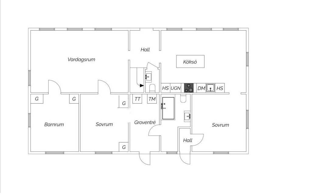 5 rum Villa på Stationsvägen 7 Äsperöd Sjöbo kommun - bild 29