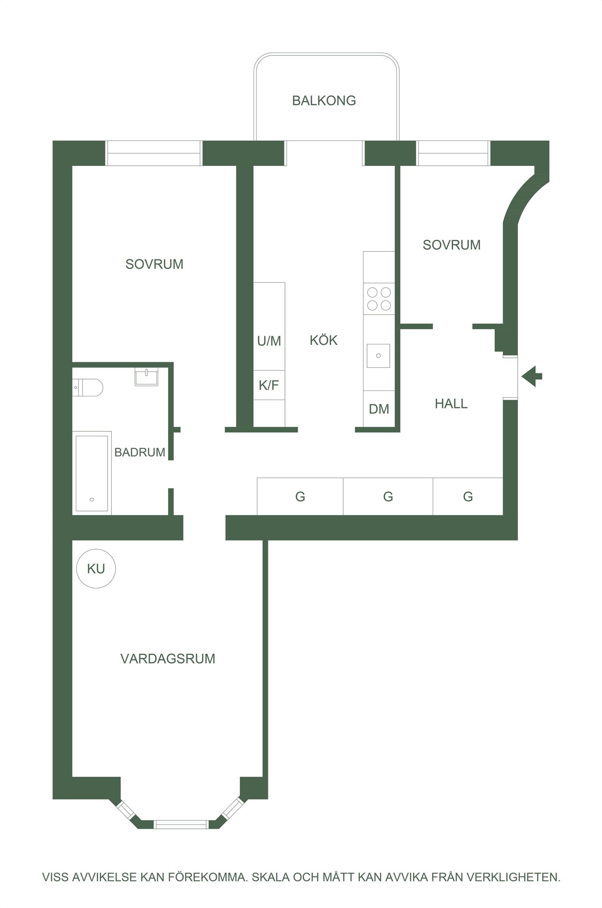 3 rum Lägenhet på Östgötagatan 77, 2tr Södermalm Stockholms kommun - bild 26