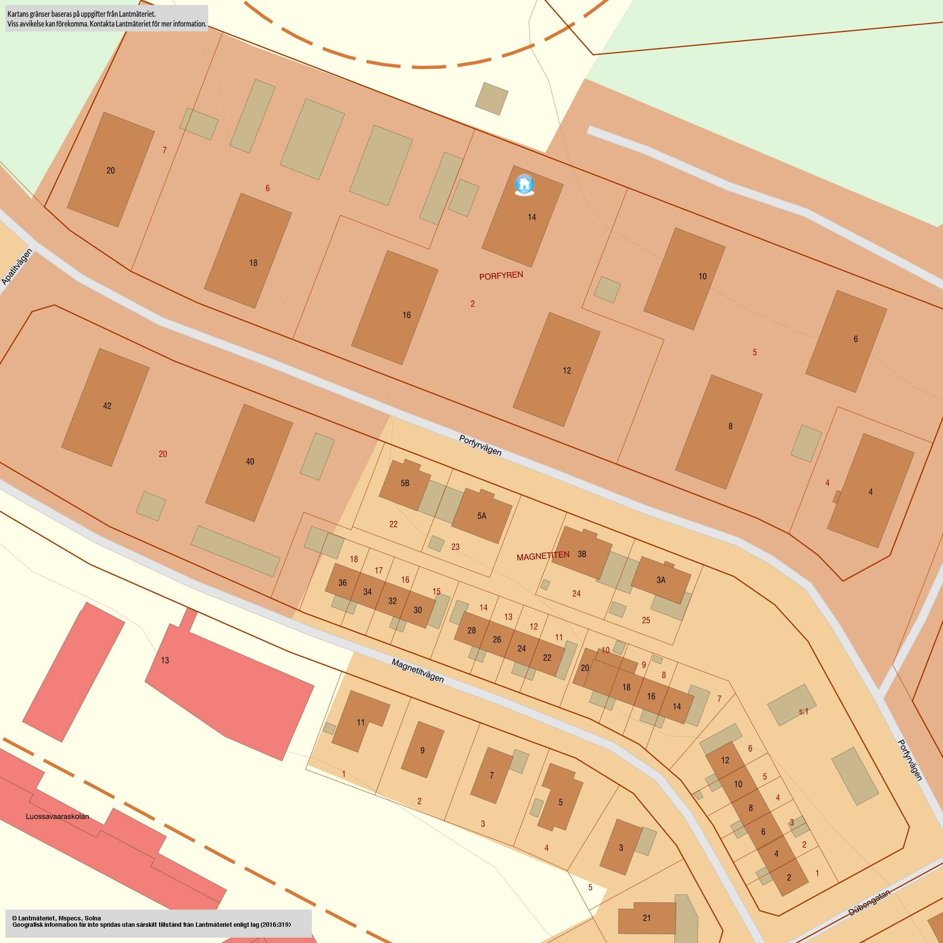 4 rum Lägenhet på Porfyrvägen 14 BV Luossavaara Kiruna kommun - bild 19