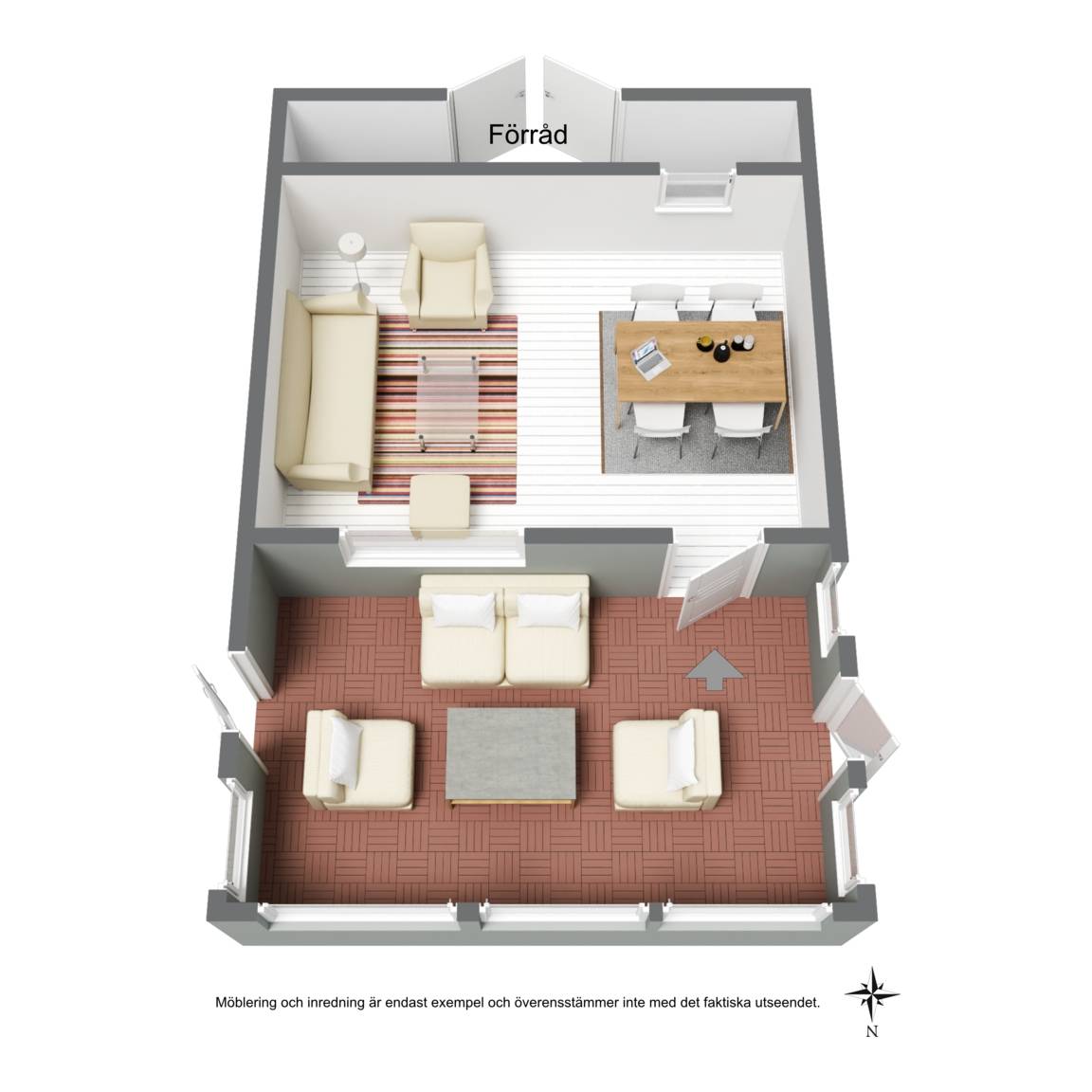 12 m² Fritidshus på Måsnarens koloniträdgårdsförening stuga 5 - Stugvägen 15 Södertälje kommun - bild 23