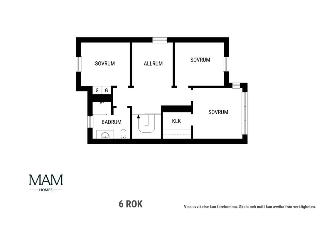 6 rum Kedjehus på Salamandervägen 16 Gäddeholm Västerås kommun - bild 44