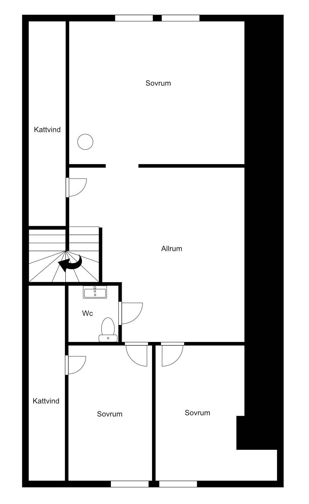 7 rum Villa på Östra Ladubacksgatan 15 Arboga Arboga kommun - bild 40