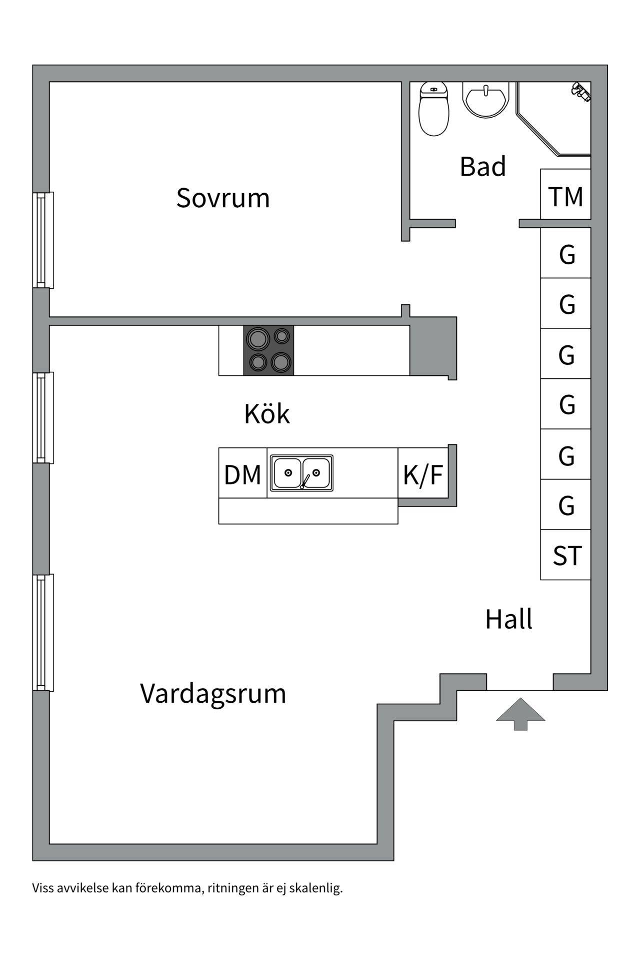 2 rum Lägenhet på Kronobergsgatan 25, 3 tr Kungsholmen - Fridhemsplan Stockholms kommun - bild 25
