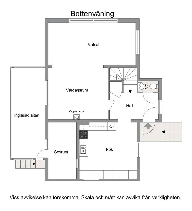 5 rum Villa på Norra Långgatan 9 Iggesund Hudiksvalls kommun - bild 27