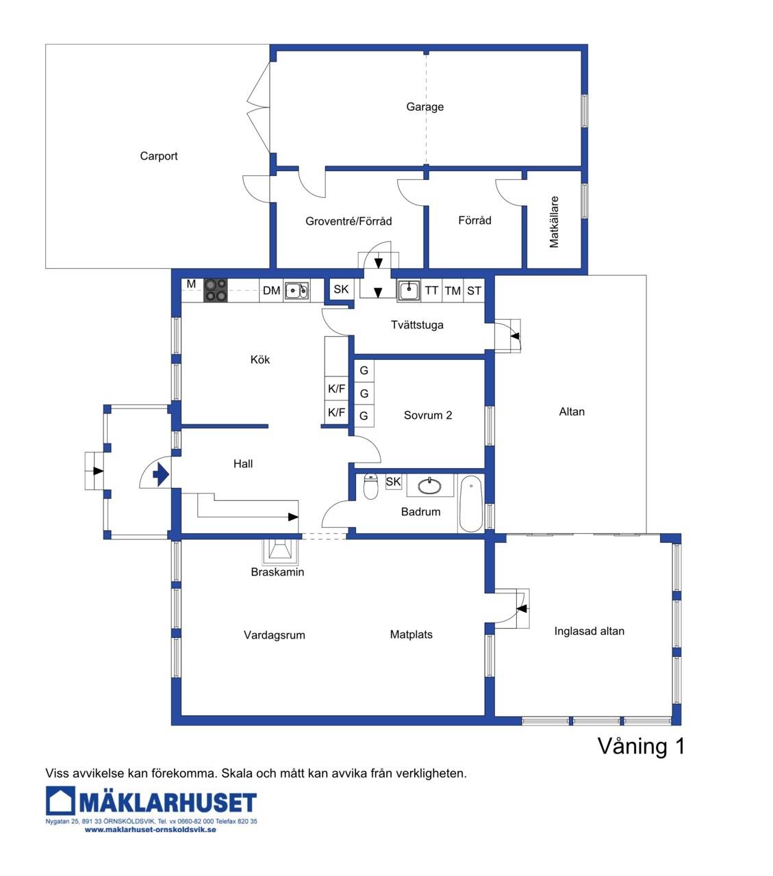 6 rum Villa på Brödrabacken 18 Domsjö Örnsköldsviks kommun - bild 38