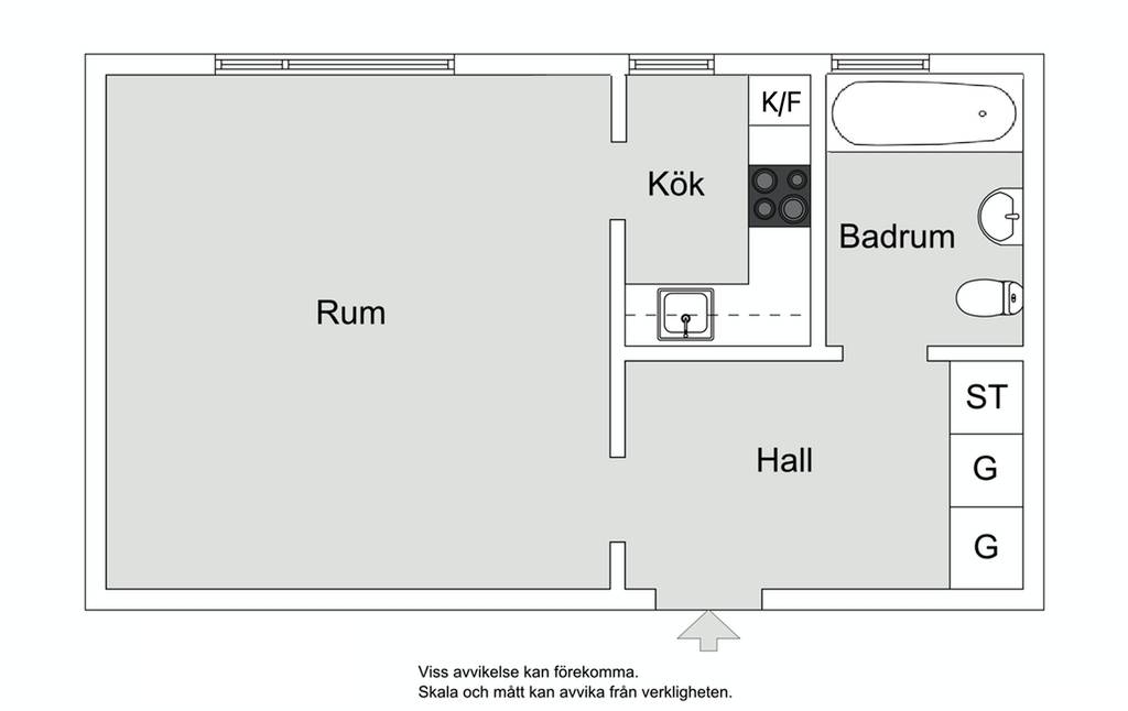 1 rum Lägenhet på Kolbäcksgränd 26 Bagarmossen Stockholms kommun - bild 11