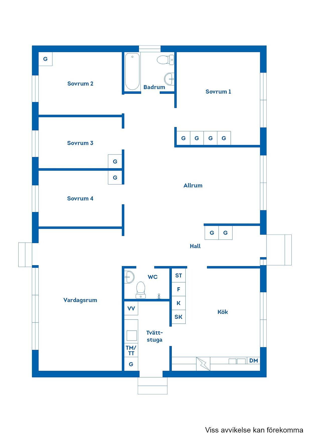 6 rum Villa på Aspvägen 5 Torskors Karlskrona kommun - bild 32