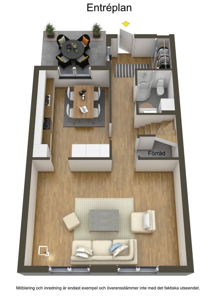 4 rum Villa på Trotzgatan 101A Östanfors Falu kommun - bild 36