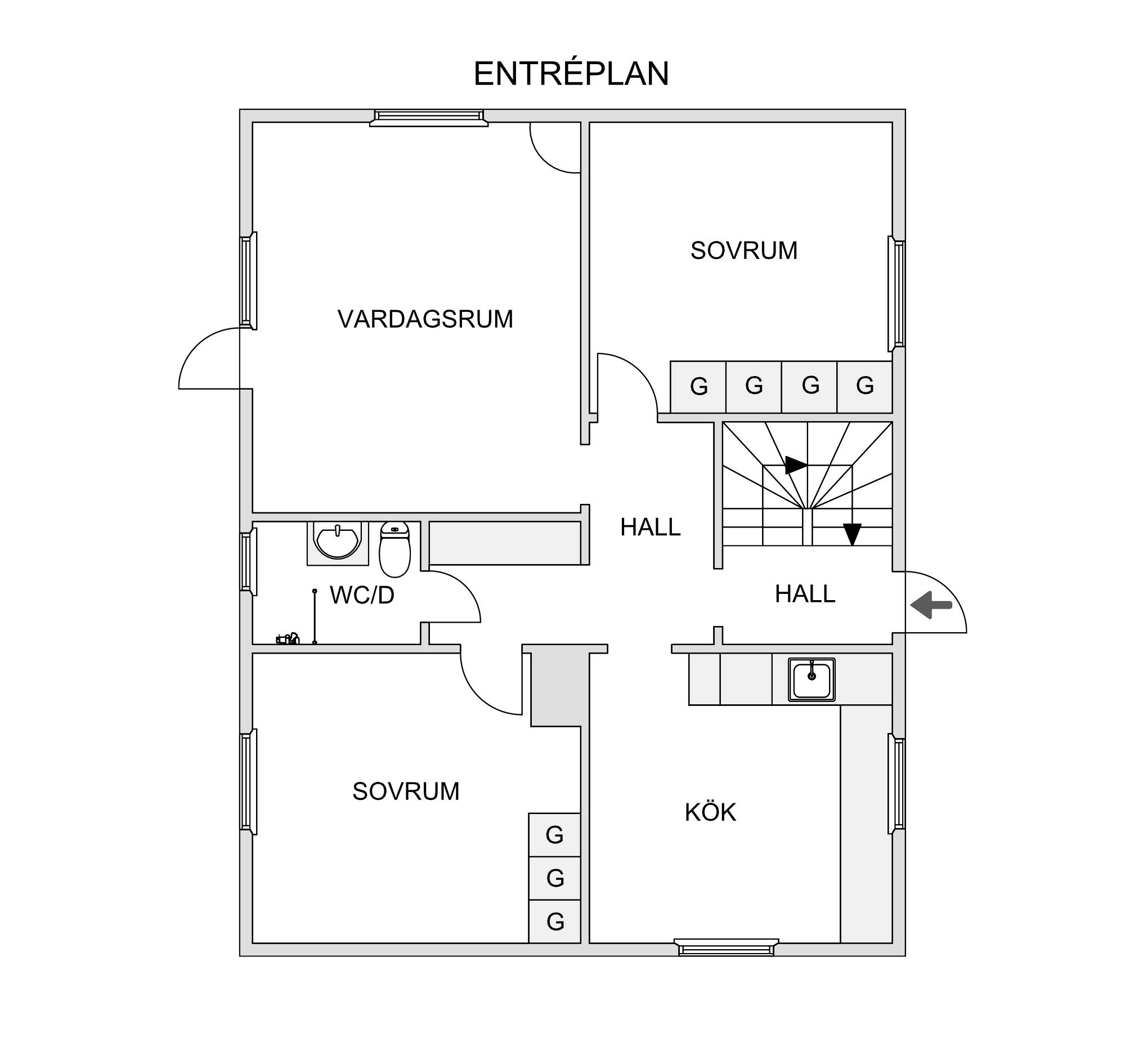 6 rum Villa på Hjortvägen 9 Torpgärdan Bodens kommun - bild 28