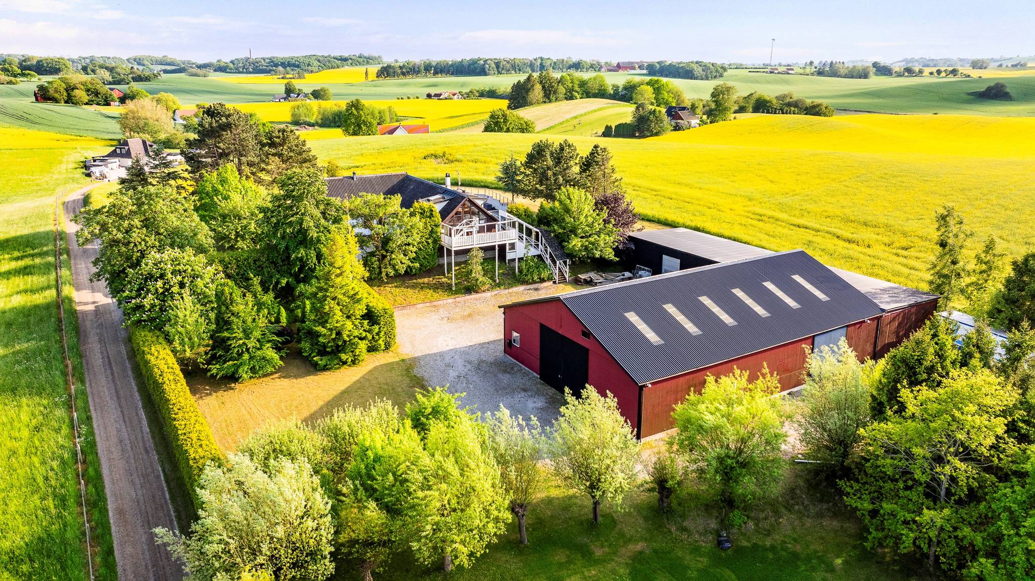 8 rum gård/skog på LILLA AGGARPS VÄG 54-0 LILLA AGGARP, Svedala kommun - bild 3