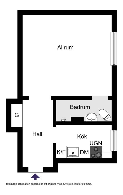 1 rum Lägenhet på Riddargatan 43A Östermalm Stockholms kommun - bild 27