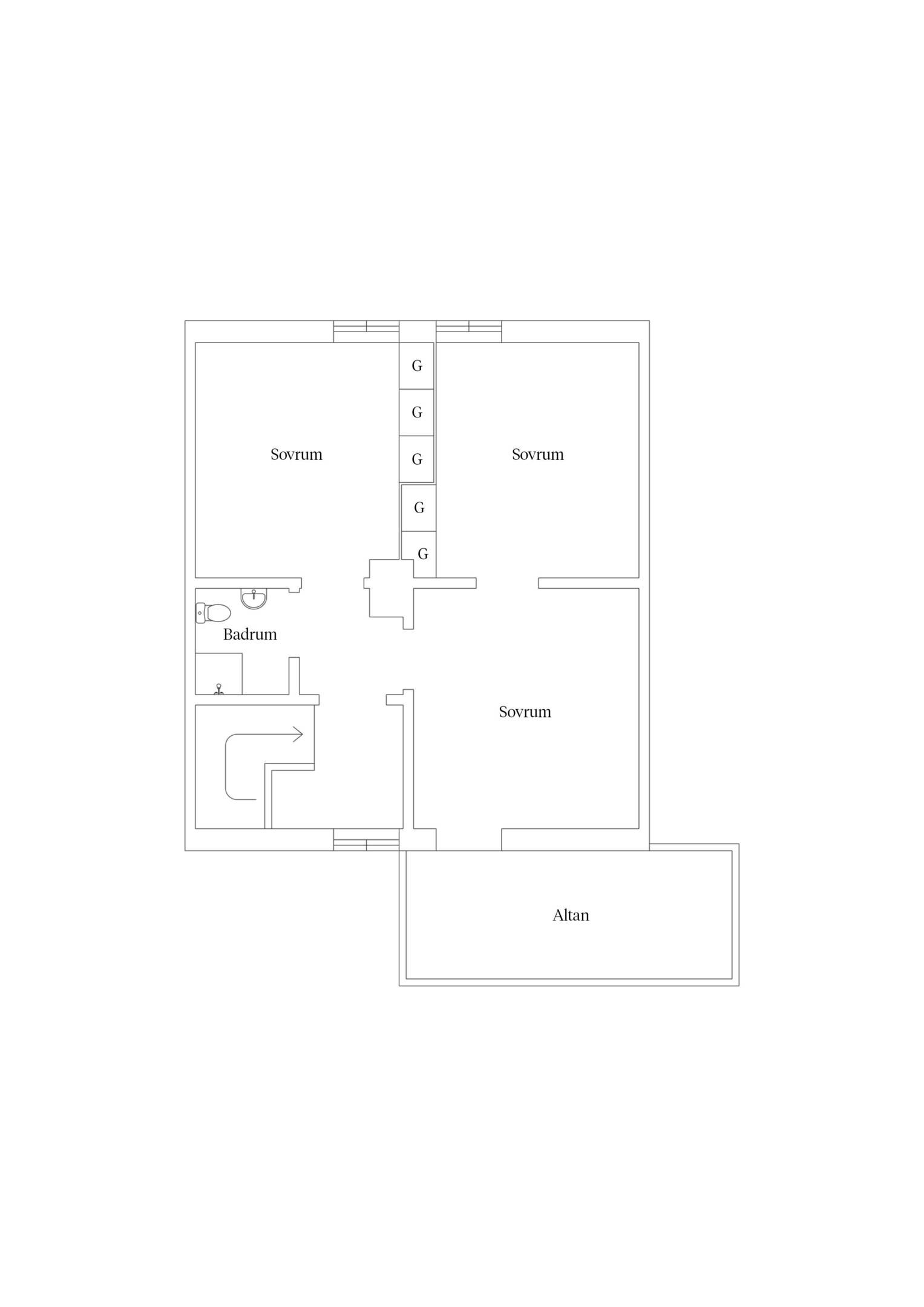 159 m² Villa på Vendelsvägen 16 Solbacken Malmö kommun - bild 33