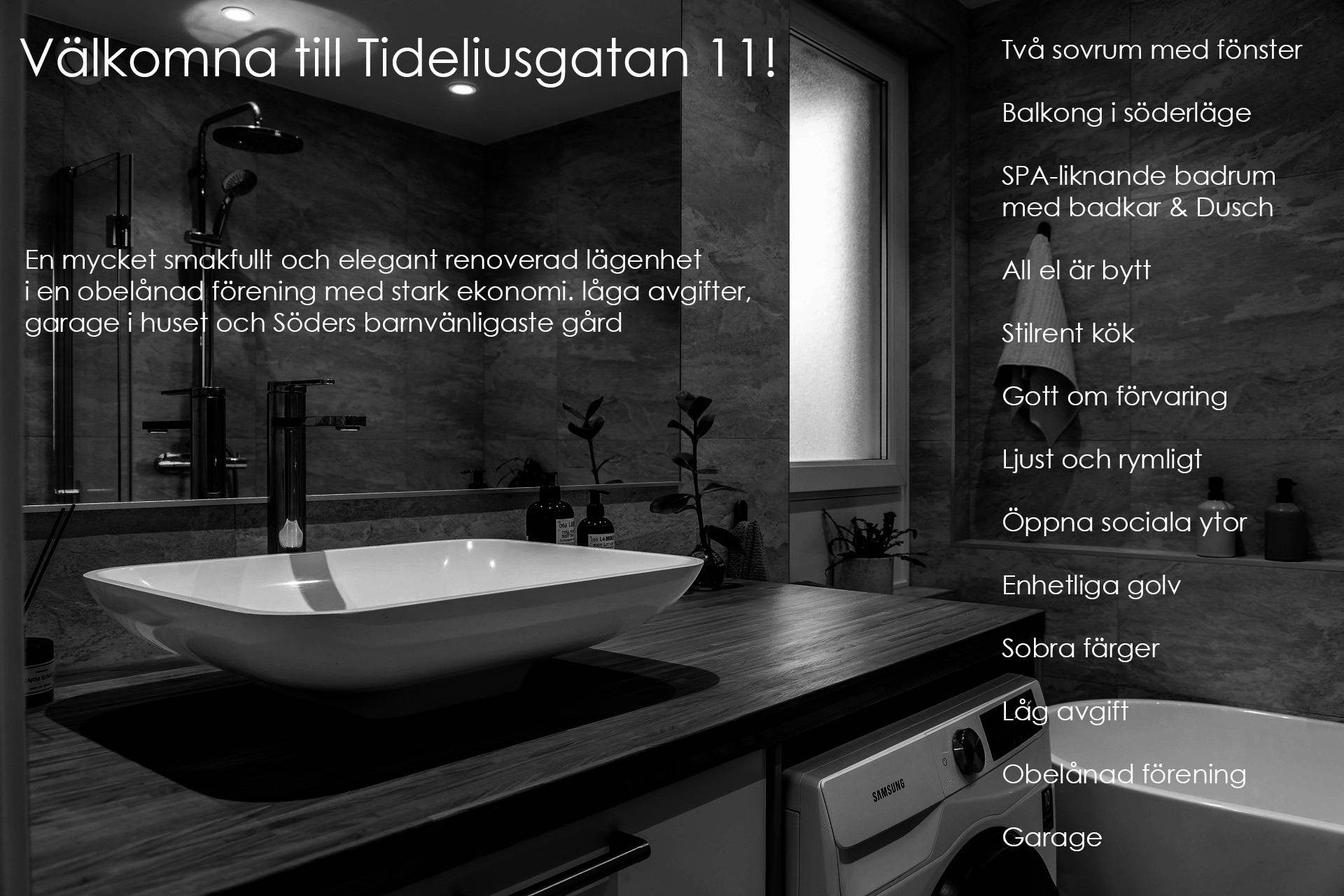 3 rum Lägenhet på Tideliusgatan 11, 3tr. Södermalm Stockholms kommun - bild 2