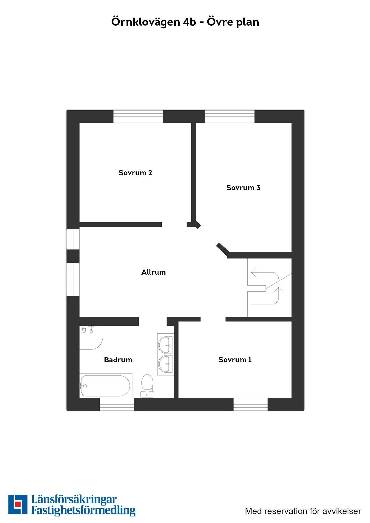 6 rum Parhus på Örnklovägen 4B Kolvik Värmdö kommun - bild 46