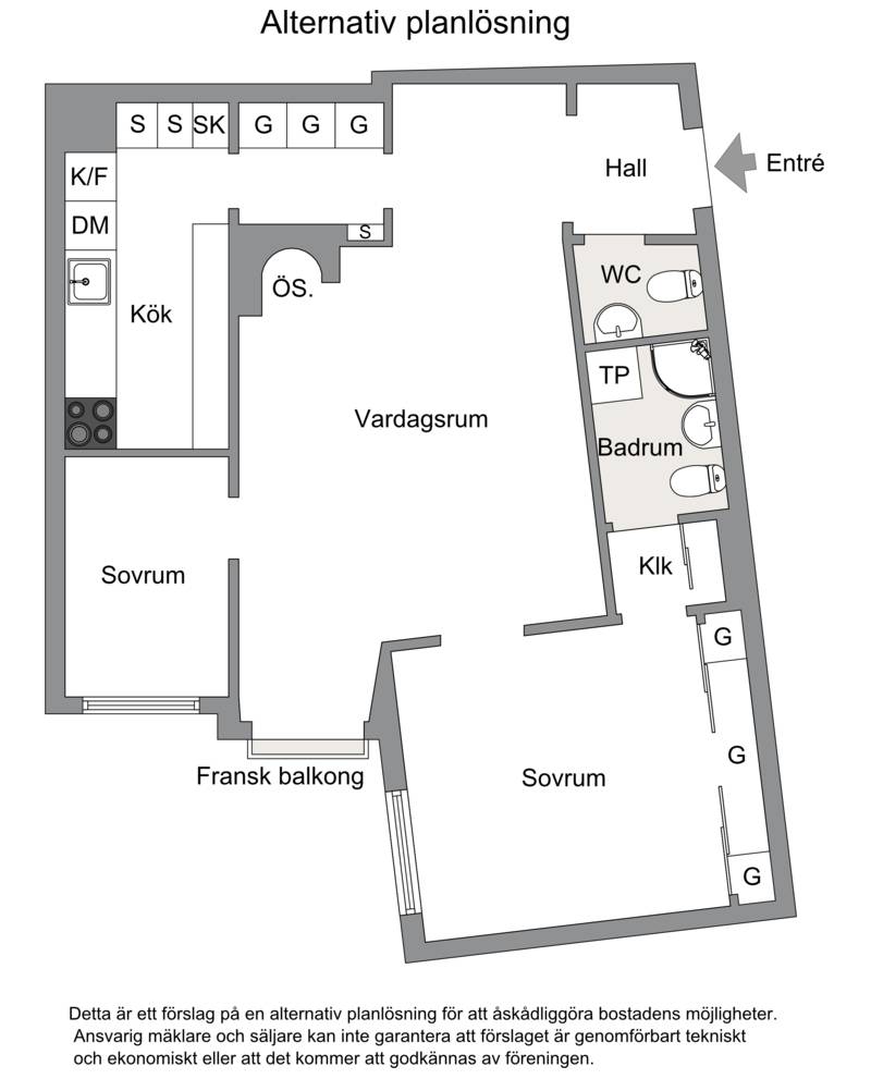 2.5 rum Lägenhet på Artillerigatan 89 Östermalm / Nedre Gärdet Stockholms kommun - bild 20