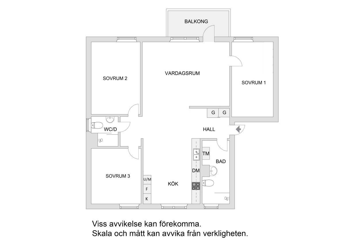 4 rum Lägenhet på Helsingforsgatan 33 Akalla Stockholms kommun - bild 25