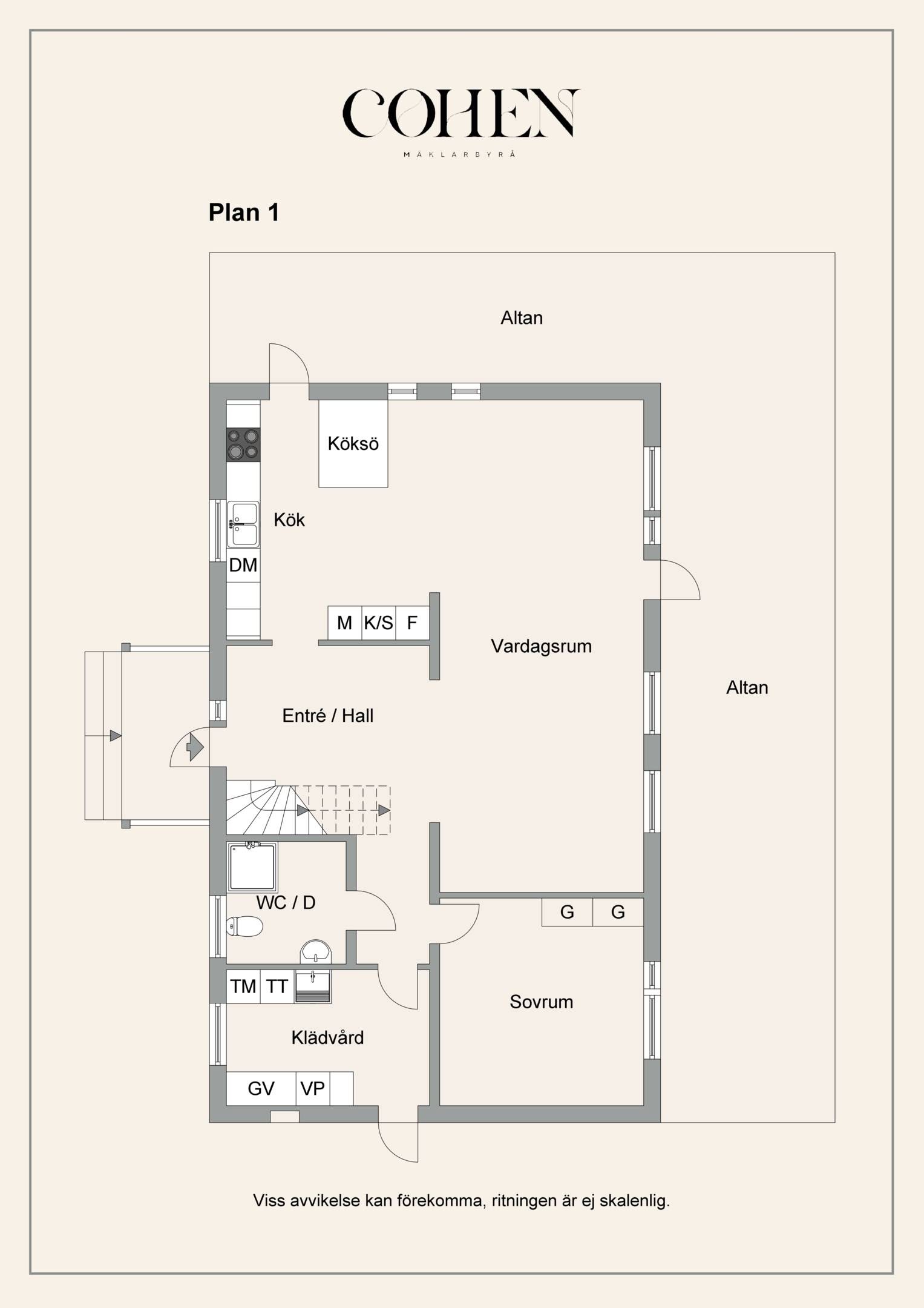 6 rum Villa på Uls-Väsby 23 Länna Uppsala kommun - bild 55