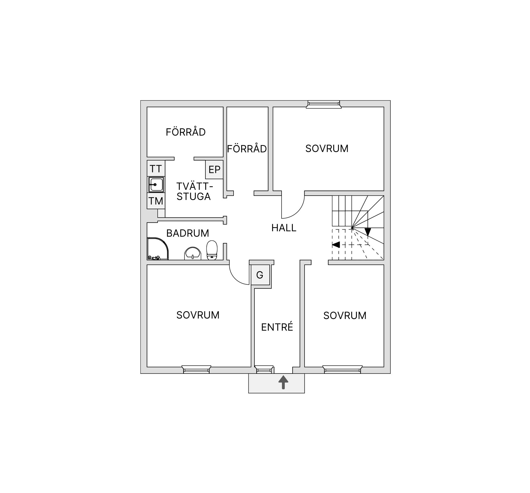 6 rum Villa på Laxholmsbacken 52 Johannesdal - Vårberg Stockholms kommun - bild 35