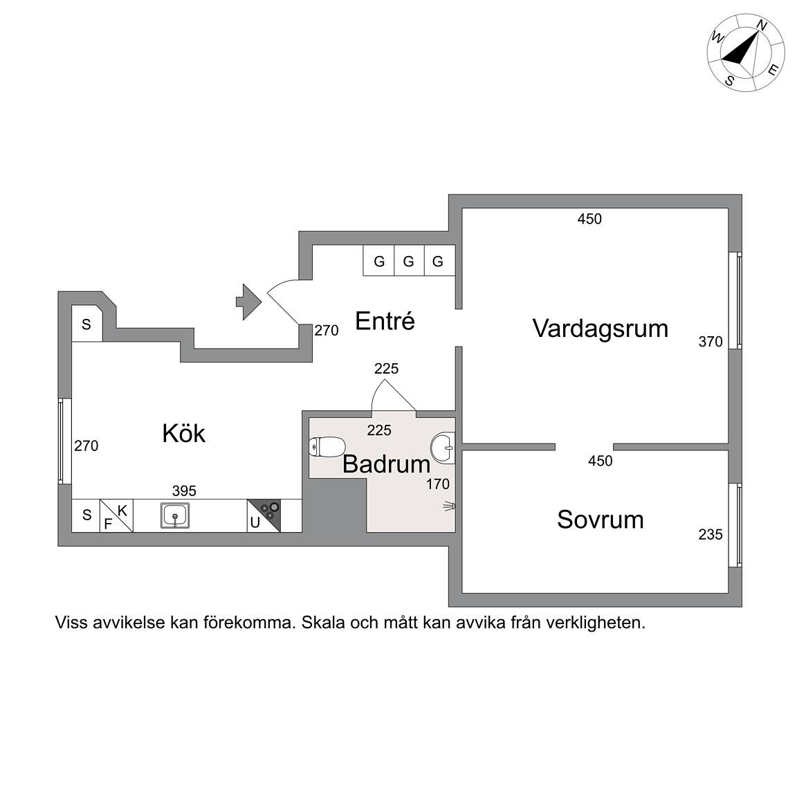 2 rum Lägenhet på Fredåsgatan 16A Krokslätt Mölndals kommun - bild 4