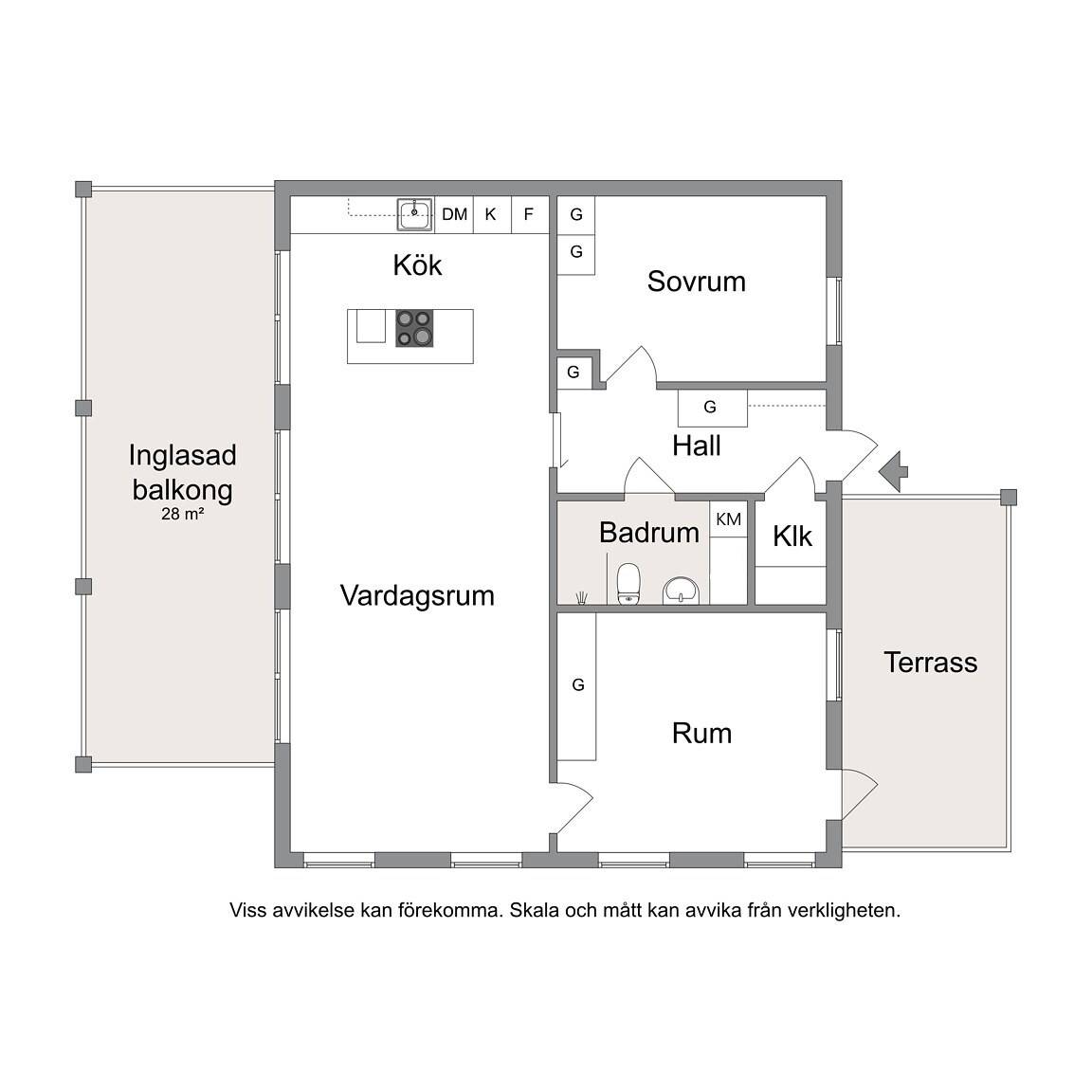 3 rum Lägenhet på Sandgatan 9B Centralt / Strömmen Norrköpings kommun - bild 41