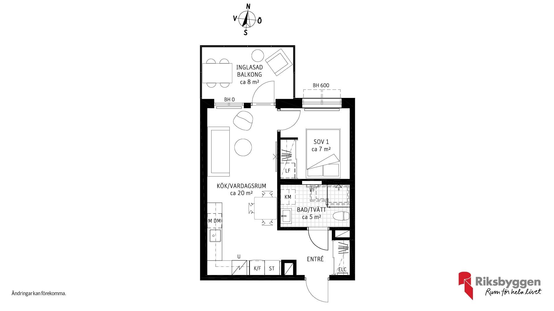 2 rum Lägenhet på Malmtorgsgatan 35 B Klara Karlstads kommun - bild 6