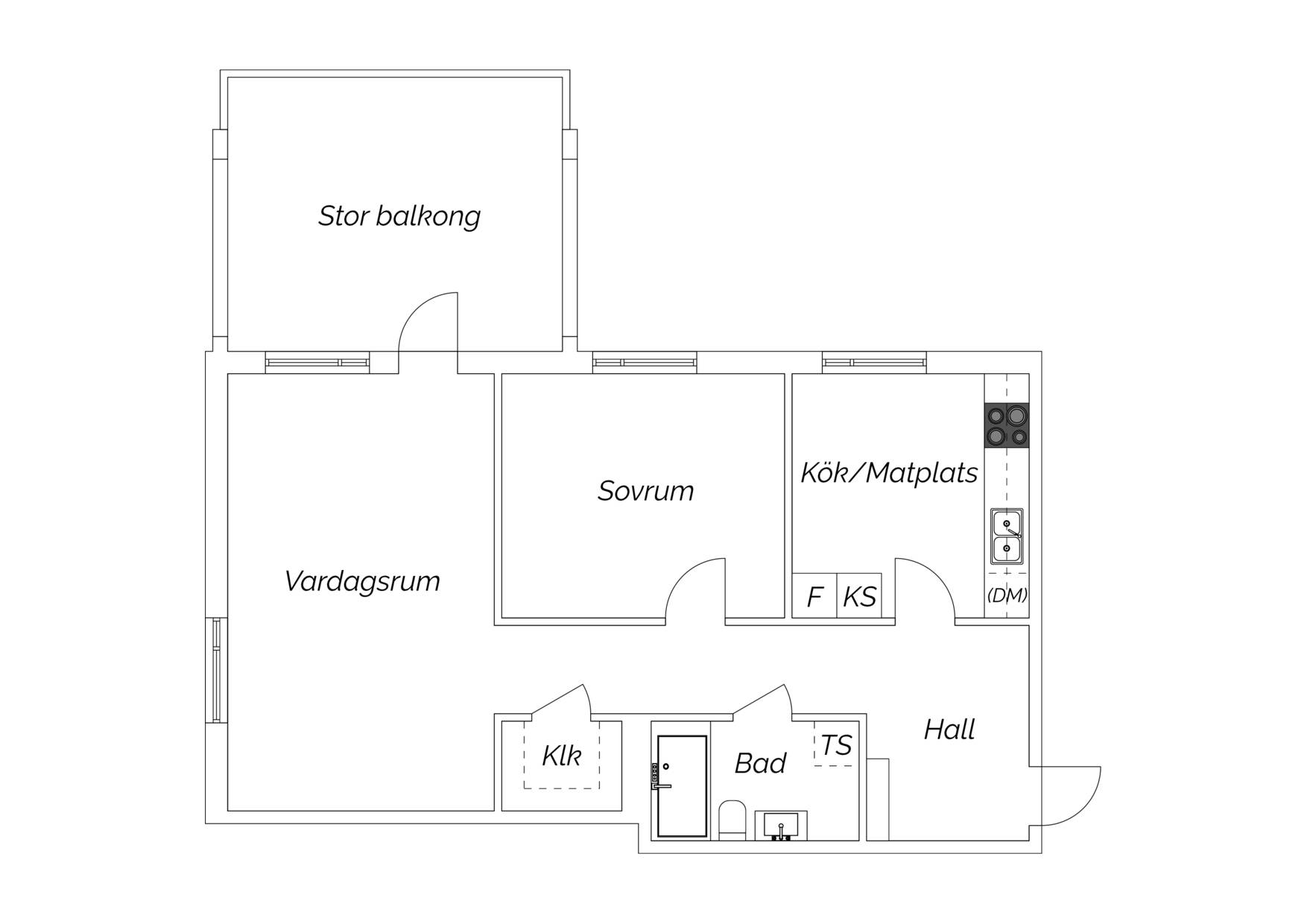 2 rum Lägenhet på Vallavägen 12 Slätmossen Haninge kommun - bild 3