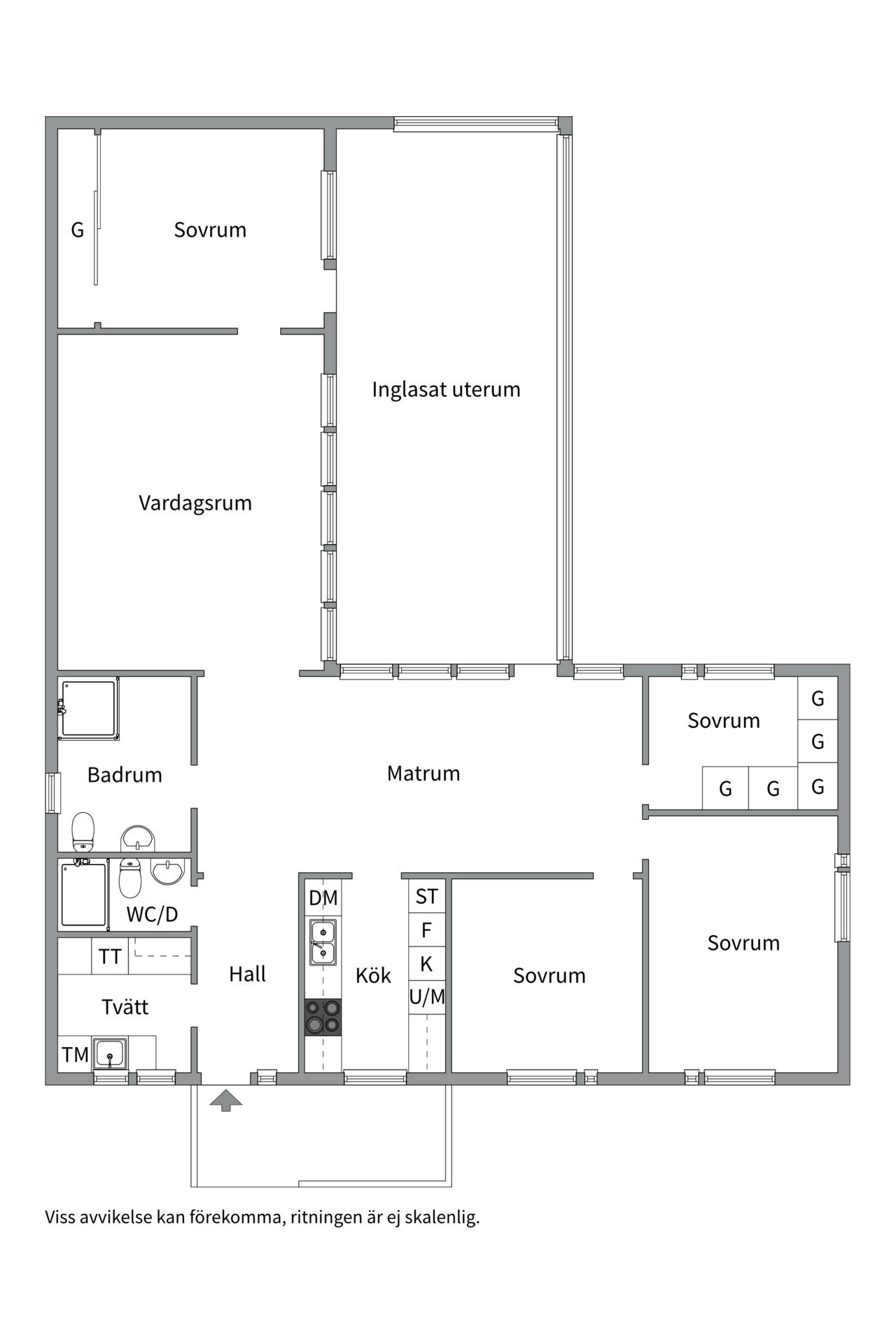 6 rum Villa på Rörverksgatan 128 Bäckby Västerås kommun - bild 44