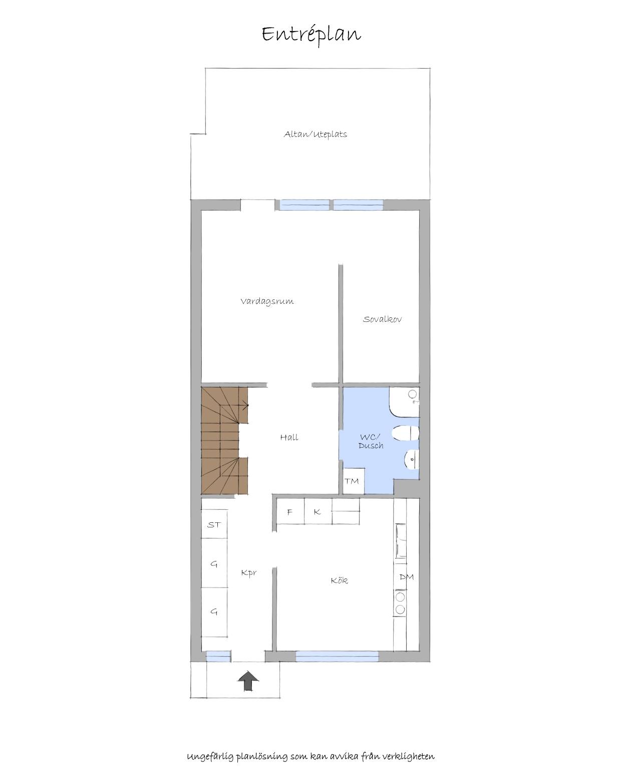 4 rum Radhus på Mosshagestigen 57 Salem Salems kommun - bild 32