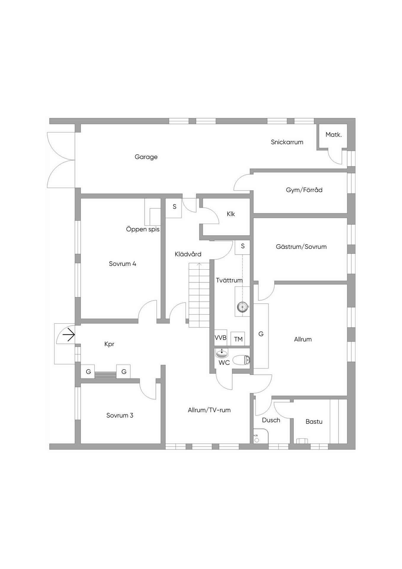 8 rum Villa på Eklundavägen 8 Eknäs Nacka kommun - bild 43