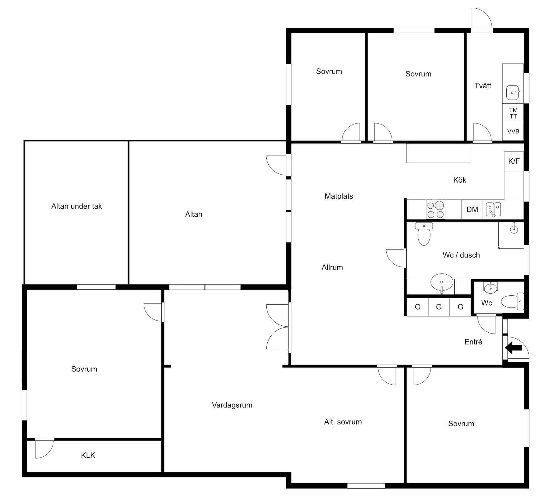 6 rum Villa på Degelugnsvägen 6 Höjen Arboga kommun - bild 35