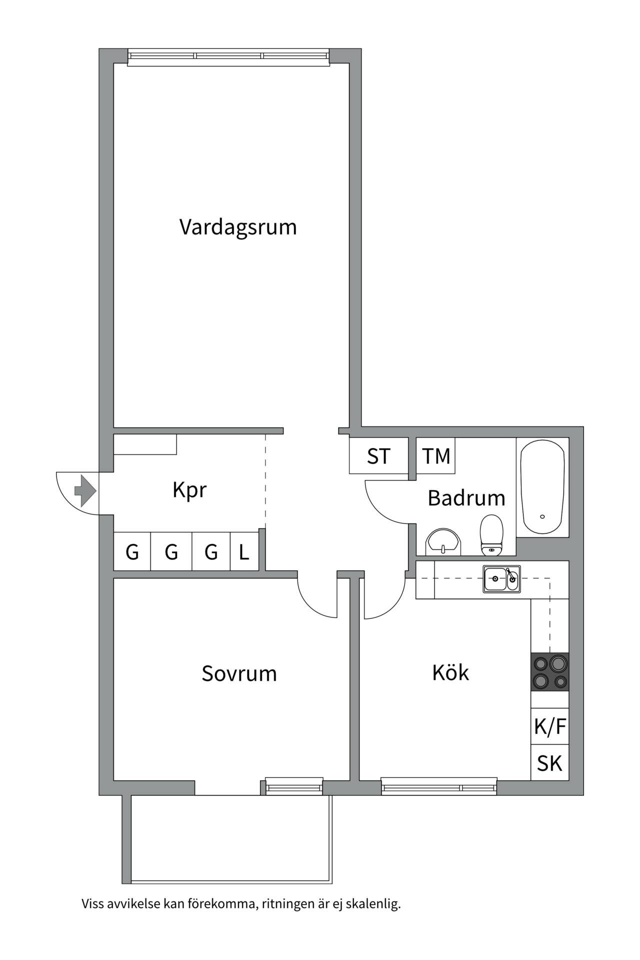 2 rum Lägenhet på Körvelgatan 5B Årsta Uppsala kommun - bild 27