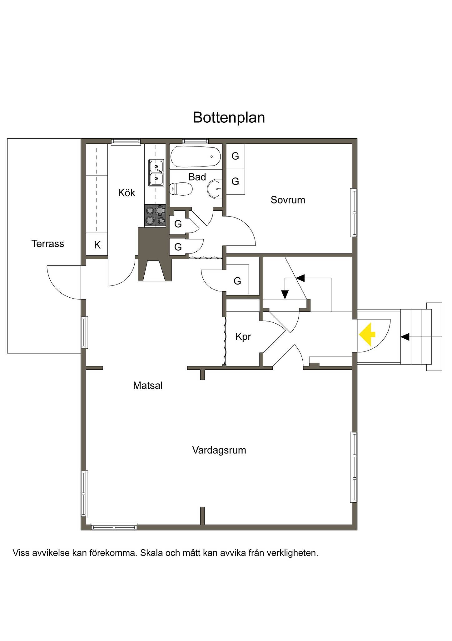 6 rum Villa på Eneqvistgatan 3 Visby - Länna Gotlands kommun - bild 40