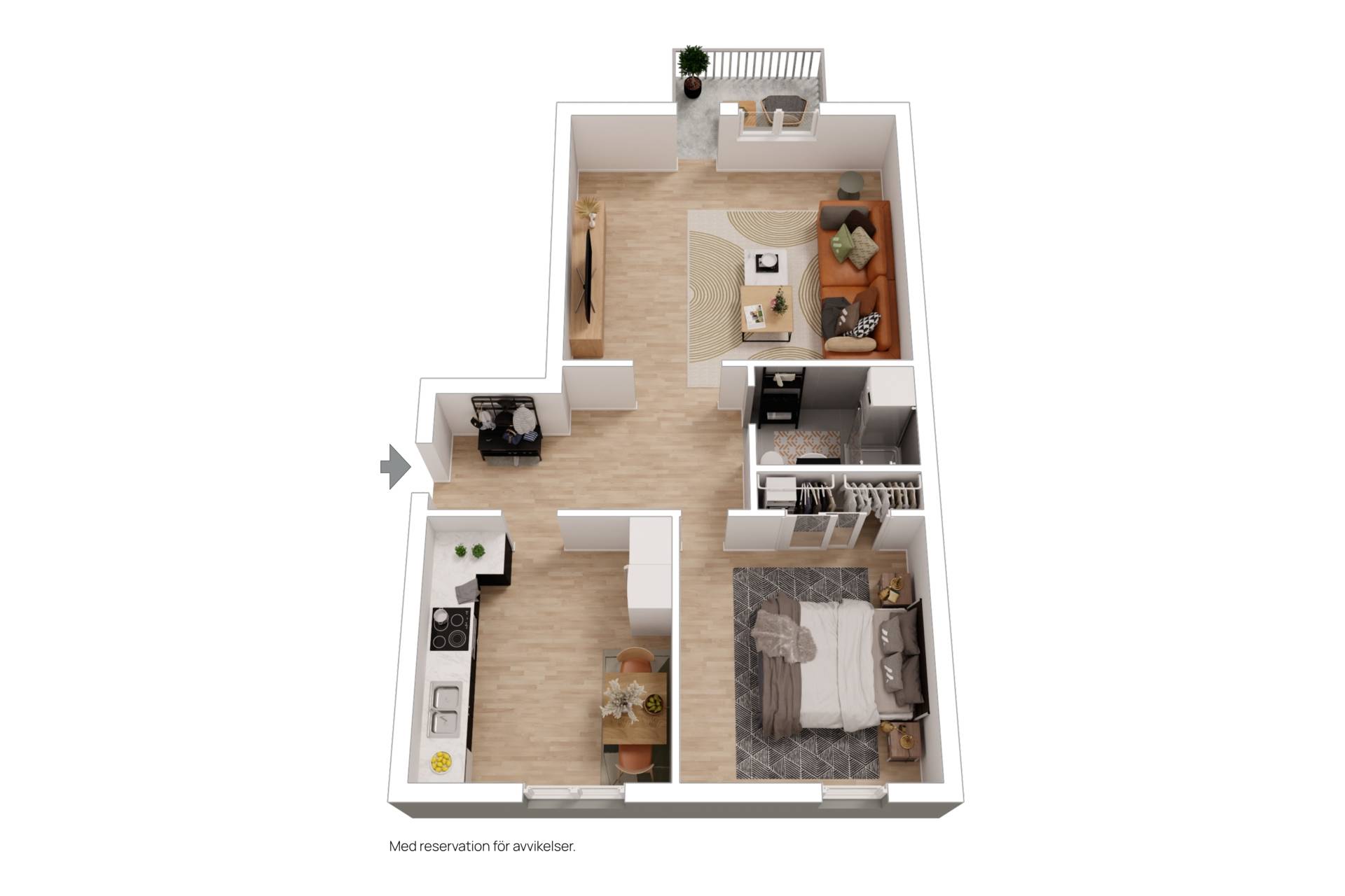 2 rum Lägenhet på Långgatan 10 B St:Ilian Enköpings kommun - bild 18