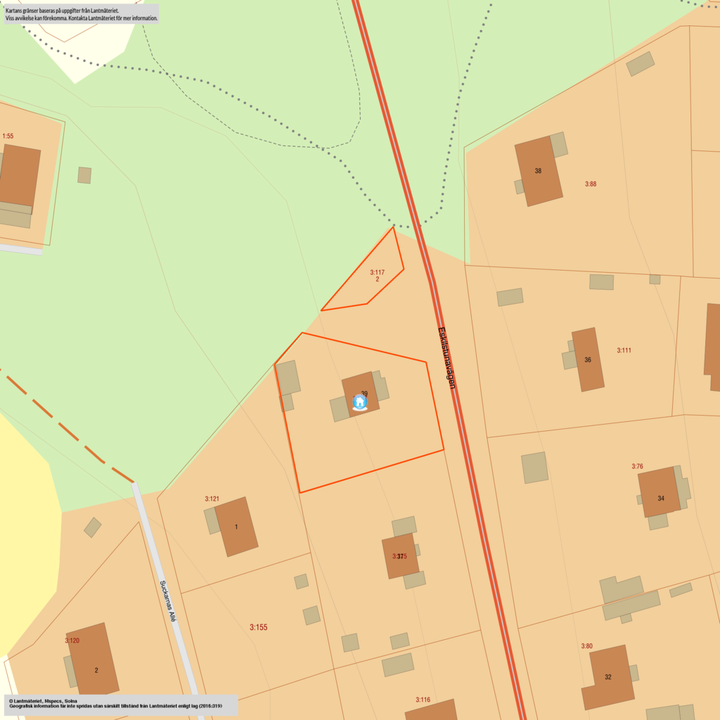 4 rum Villa på Eskilstunavägen 39 Hällby Eskilstuna kommun - bild 38