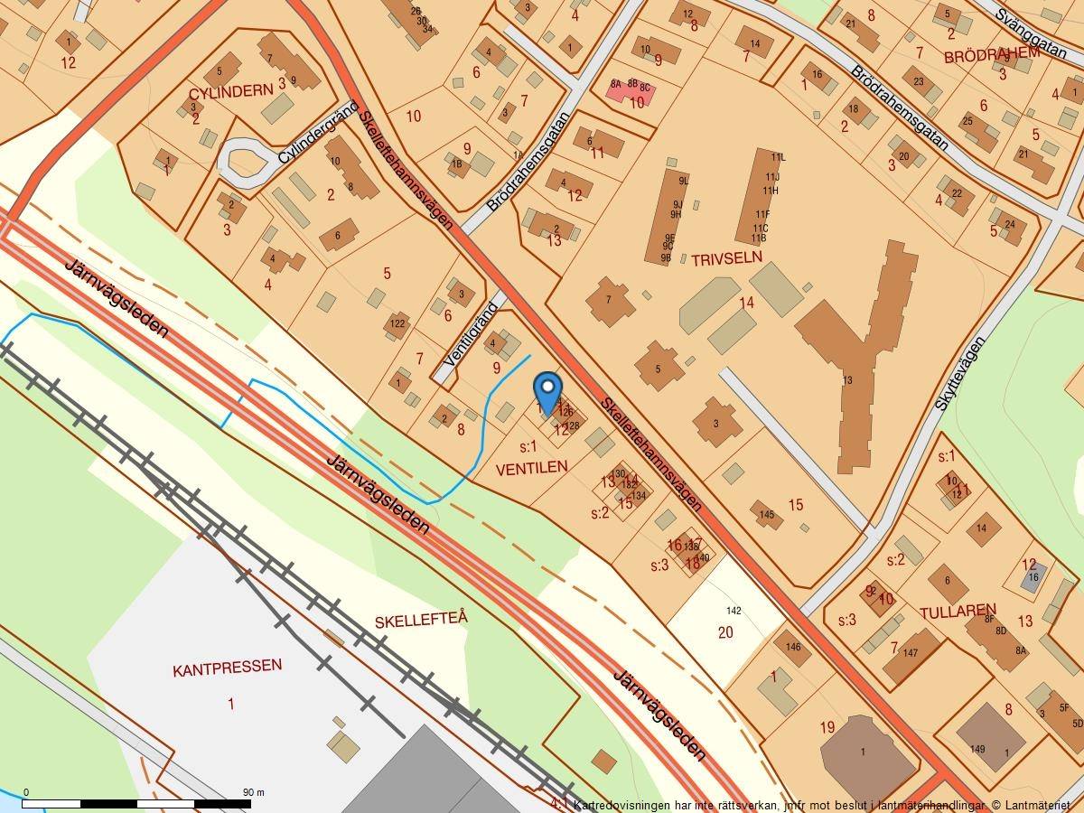 4 rum Radhus på Skelleftehamnsvägen 124 Ursviken Skellefteå kommun - bild 52