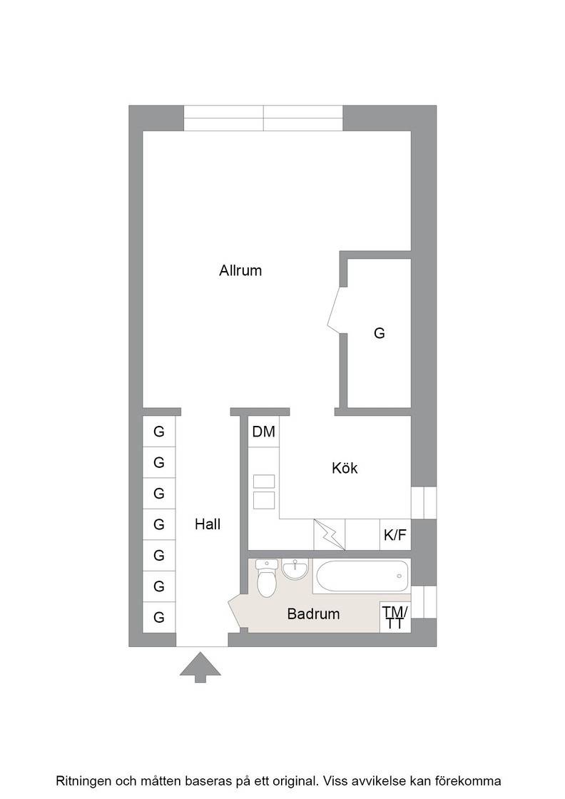 1 rum Lägenhet på Löpargatan 48B Västra Fäladen Landskrona kommun - bild 12