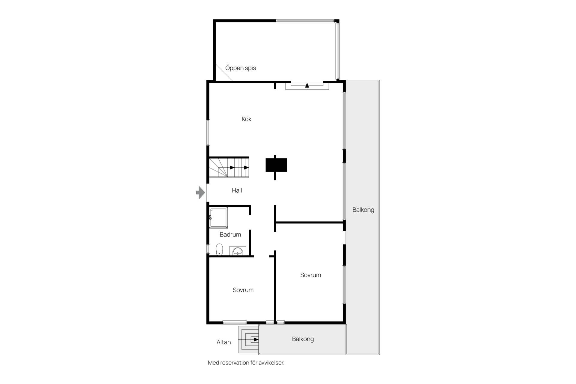 6 rum Villa på Gråbergsgatan 14 Gransäter Norrtälje kommun - bild 42