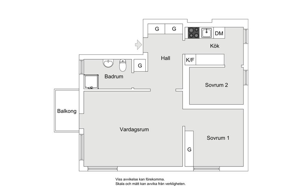 3 rum Lägenhet på Kebnekaisevägen 6, 2tr Bromma - Traneberg Stockholms kommun - bild 36