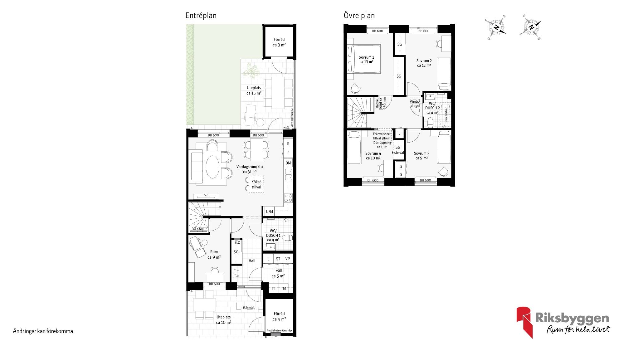 6 rum Radhus på Pomonagatan 13 Herrestorp Vellinge kommun - bild 8