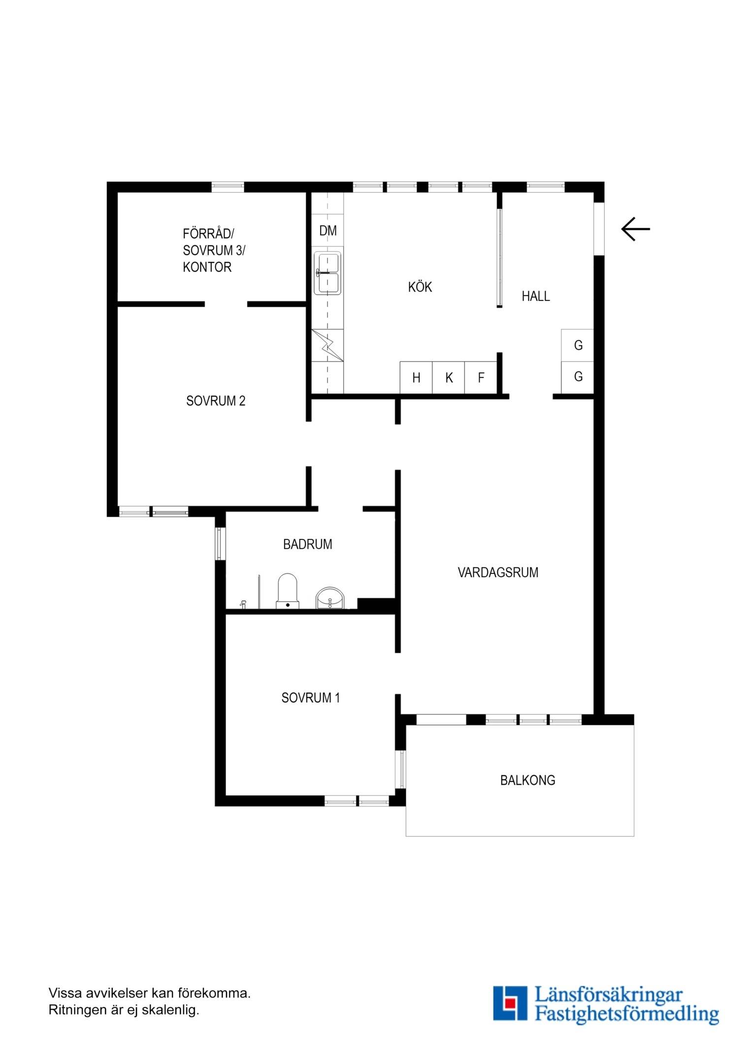3.5 rum Lägenhet på Skeppargränd 10 Rotsunda Sollentuna kommun - bild 27