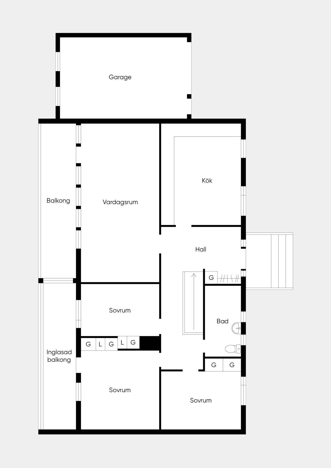 6 rum Villa på Kärrvägen 9 Kaxholmen Jönköpings kommun - bild 6