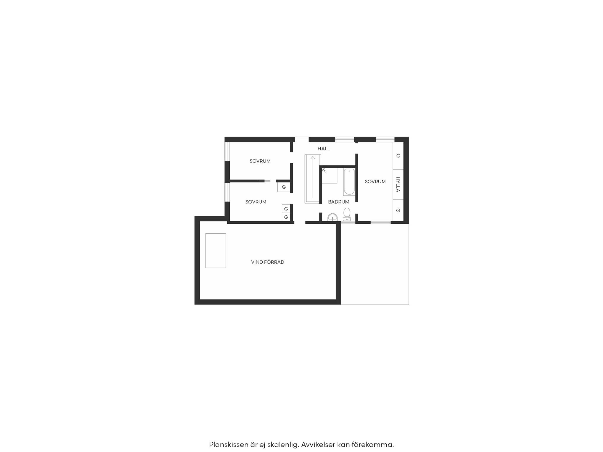 6 rum Villa på Sleipnervägen 5 Djursholm Danderyds kommun - bild 54