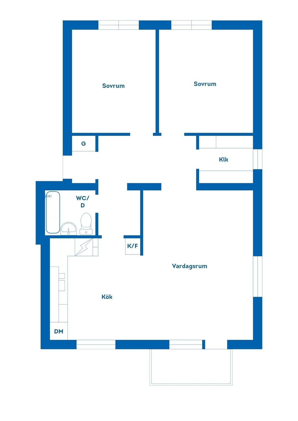 3 rum Lägenhet på Lindängsvägen 41A Ulricehamn Ulricehamns kommun - bild 23
