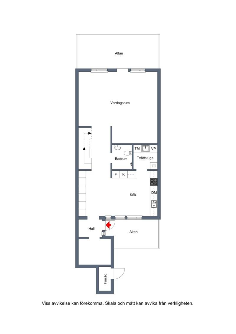 5 rum Radhus på Uppförsbacken 1E Obbola Umeå kommun - bild 32