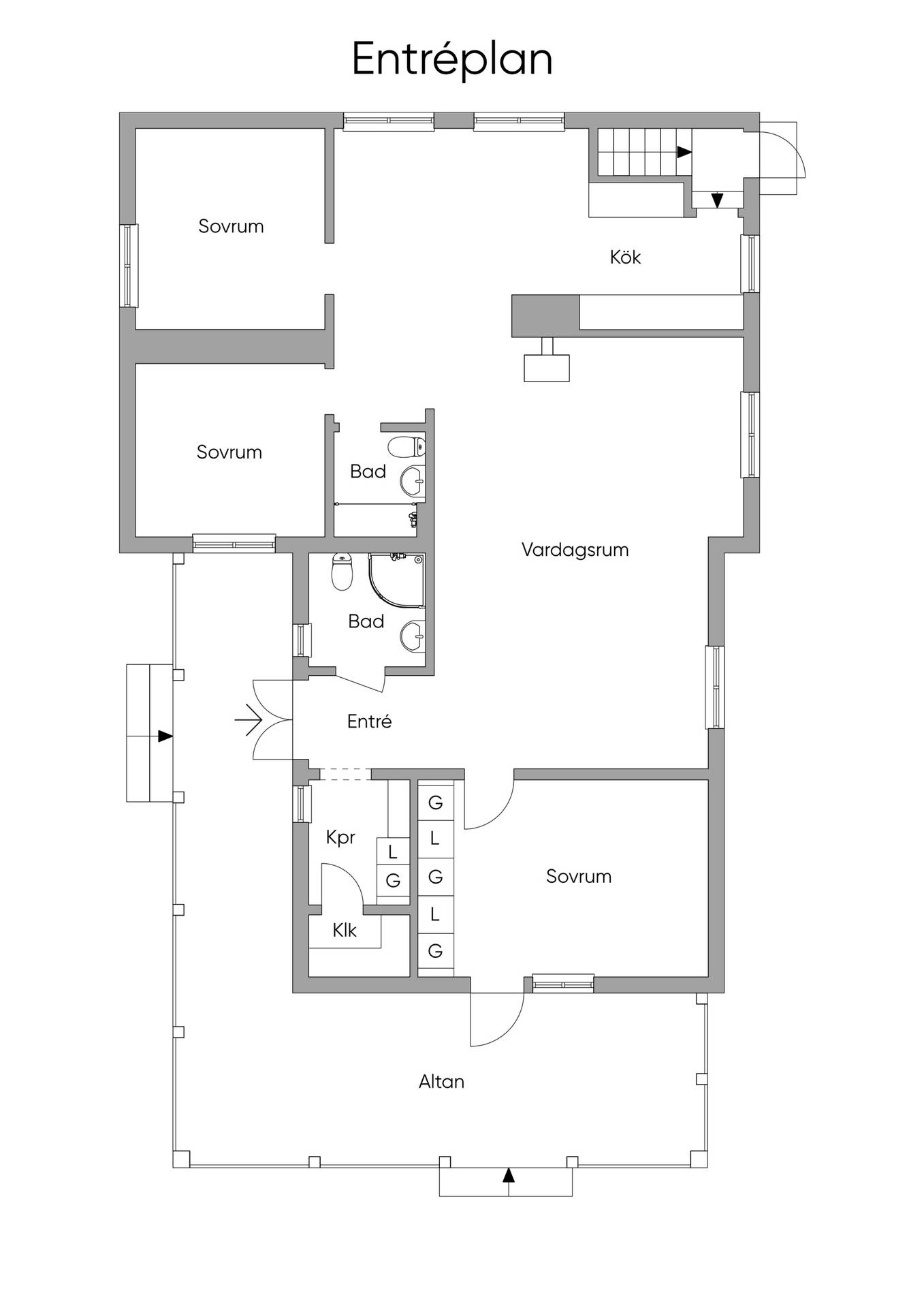 4 rum Villa på Landbogatan 12 Borlänge Borlänge kommun - bild 29