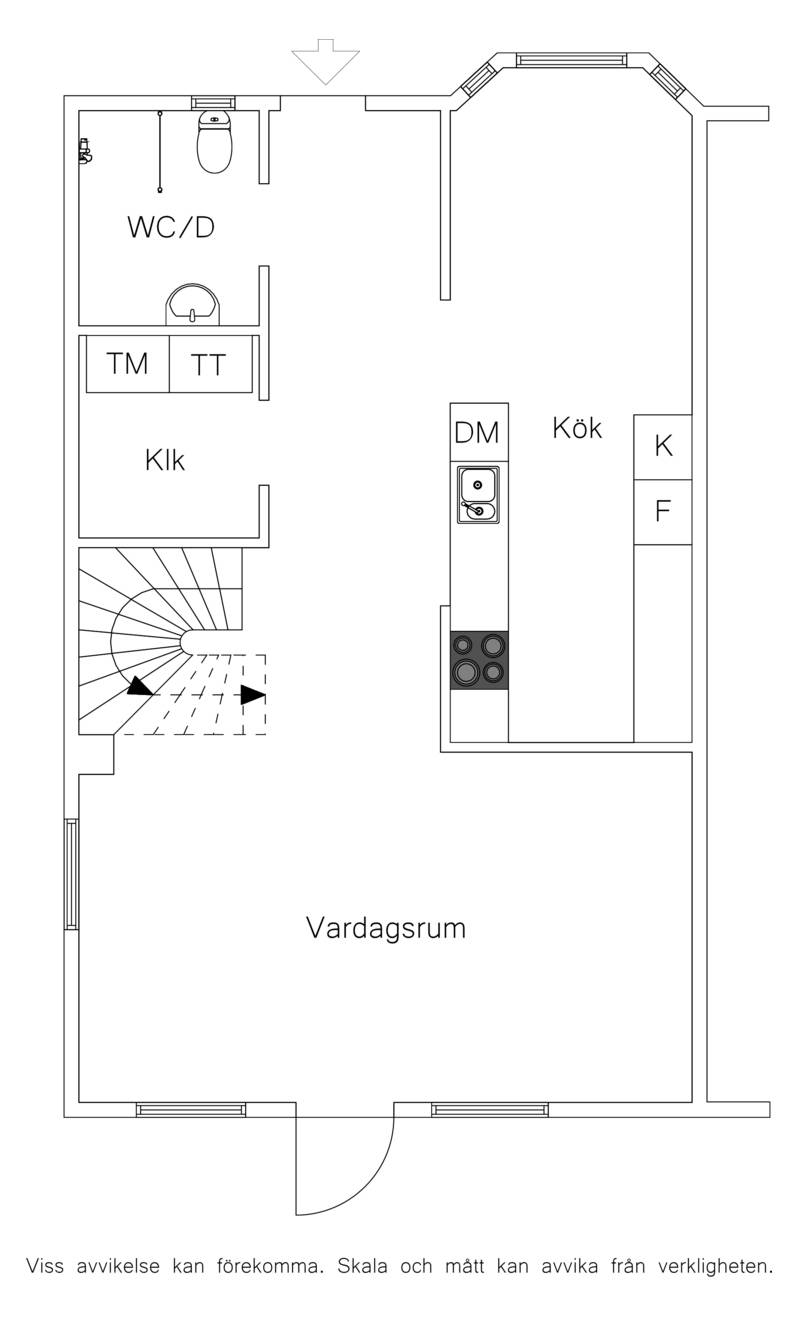 4 rum Radhus på Veckogatan 60 Västergård Helsingborgs kommun - bild 26